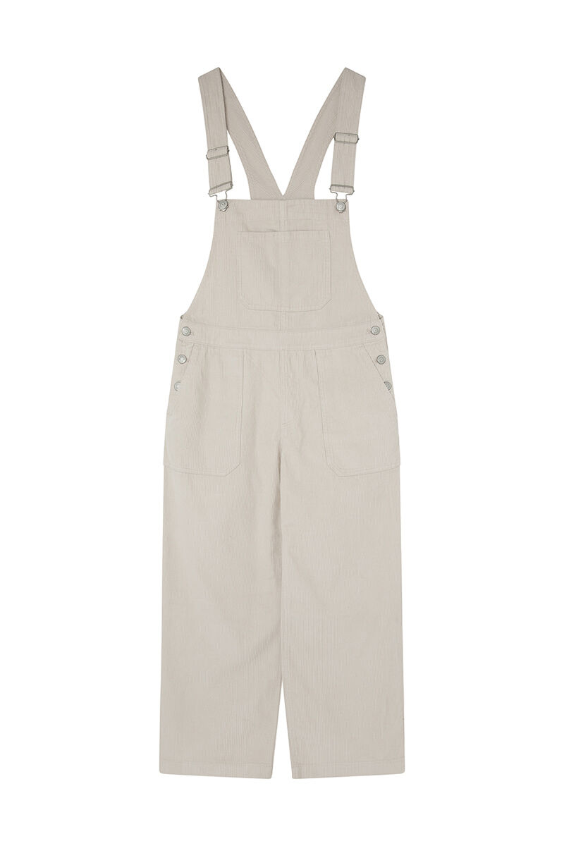 Springfield Jumpsuit tirantes pana beige