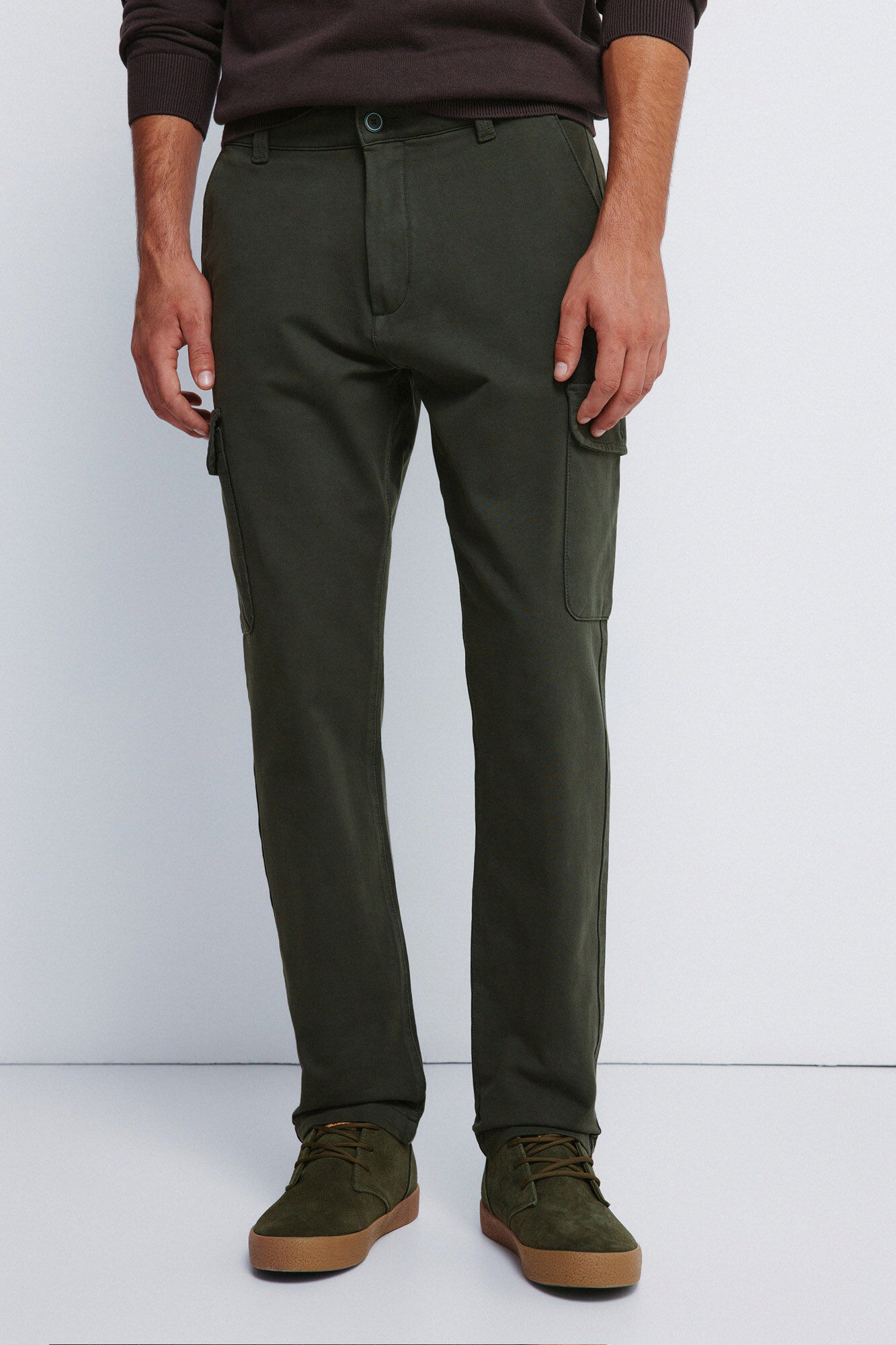 Springfield Pantal&oacute;n cargo de ajuste c&oacute;modo