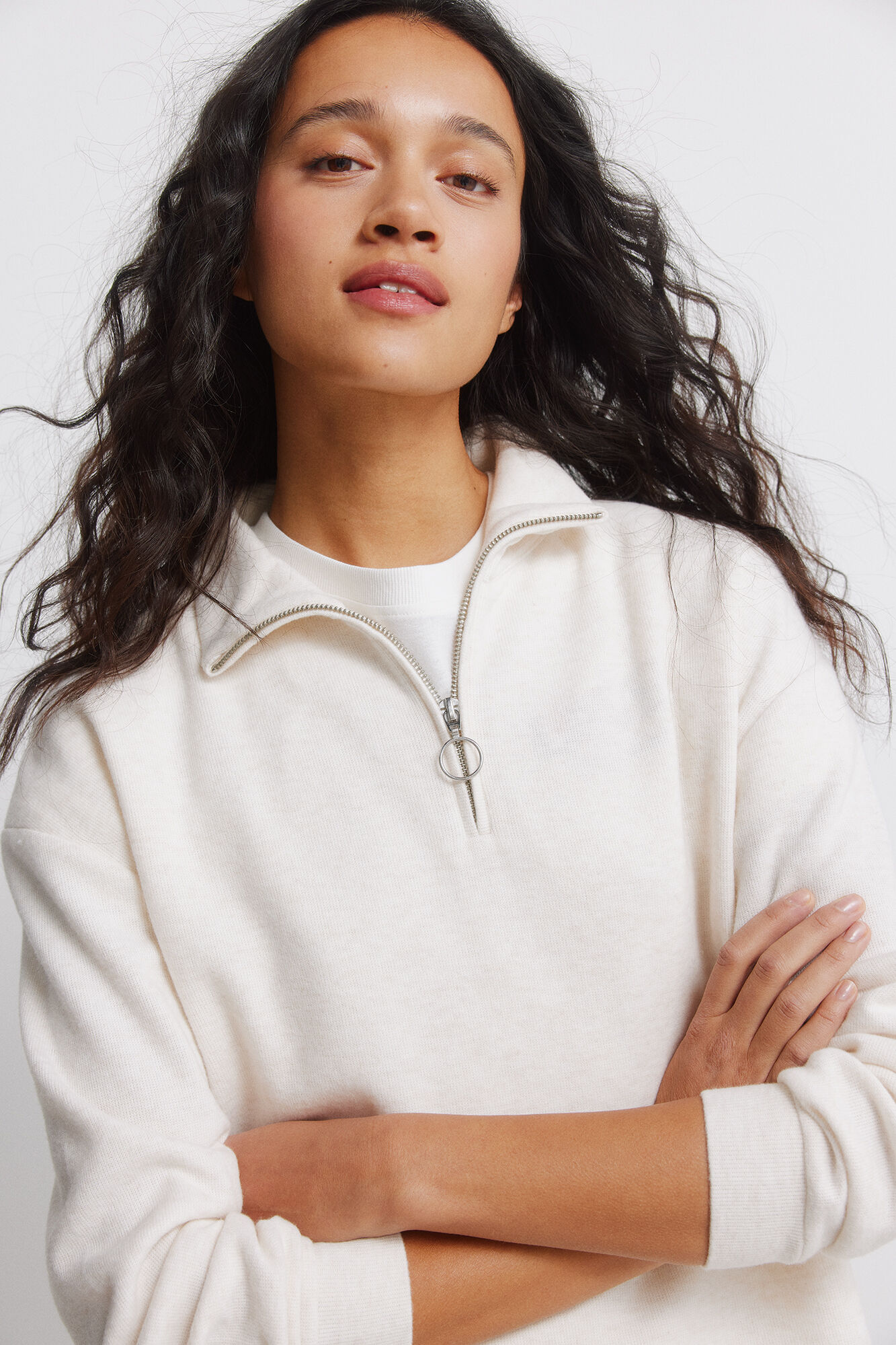 Springfield Cremallera - cuello de sudadera estampado