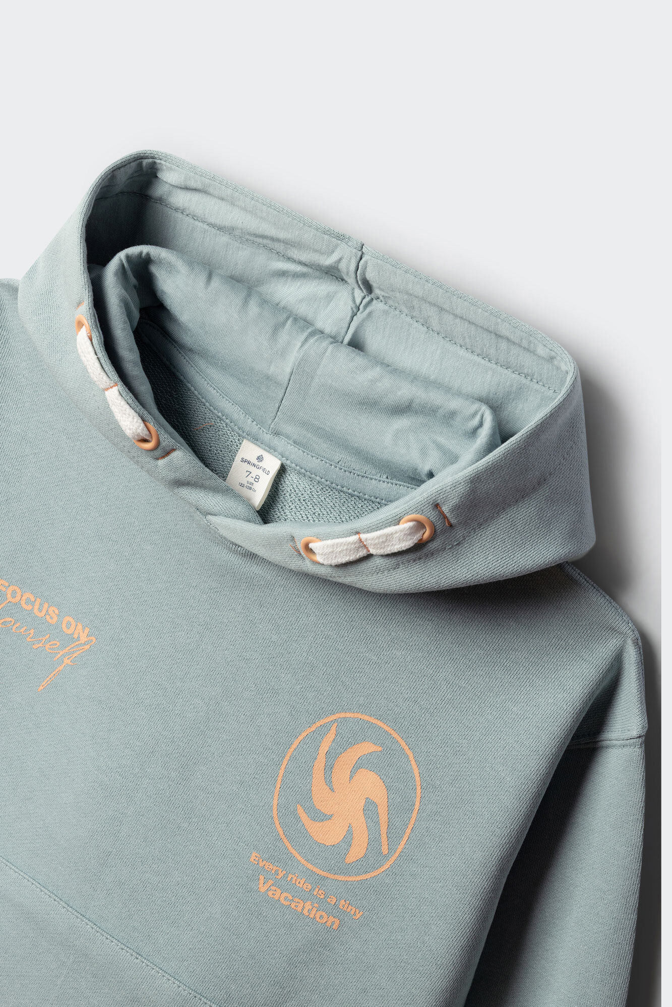 Springfield Kids Sudadera de ni&ntilde;o surfera de vacaciones azul