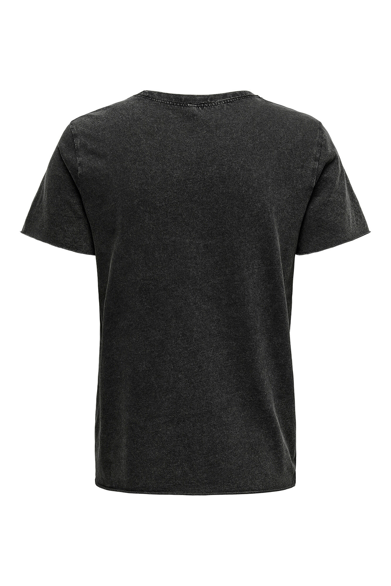Only Playera estampada de manga corta gris