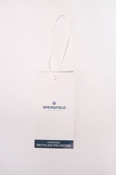 Springfield Suéter estructura ochos gris
