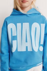 Springfield Kids Sudadera ciao ni&ntilde;a azul indigo