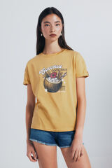 Springfield Playera gráfica tropical estampado