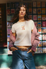 High Spirits Playera Waggy beige