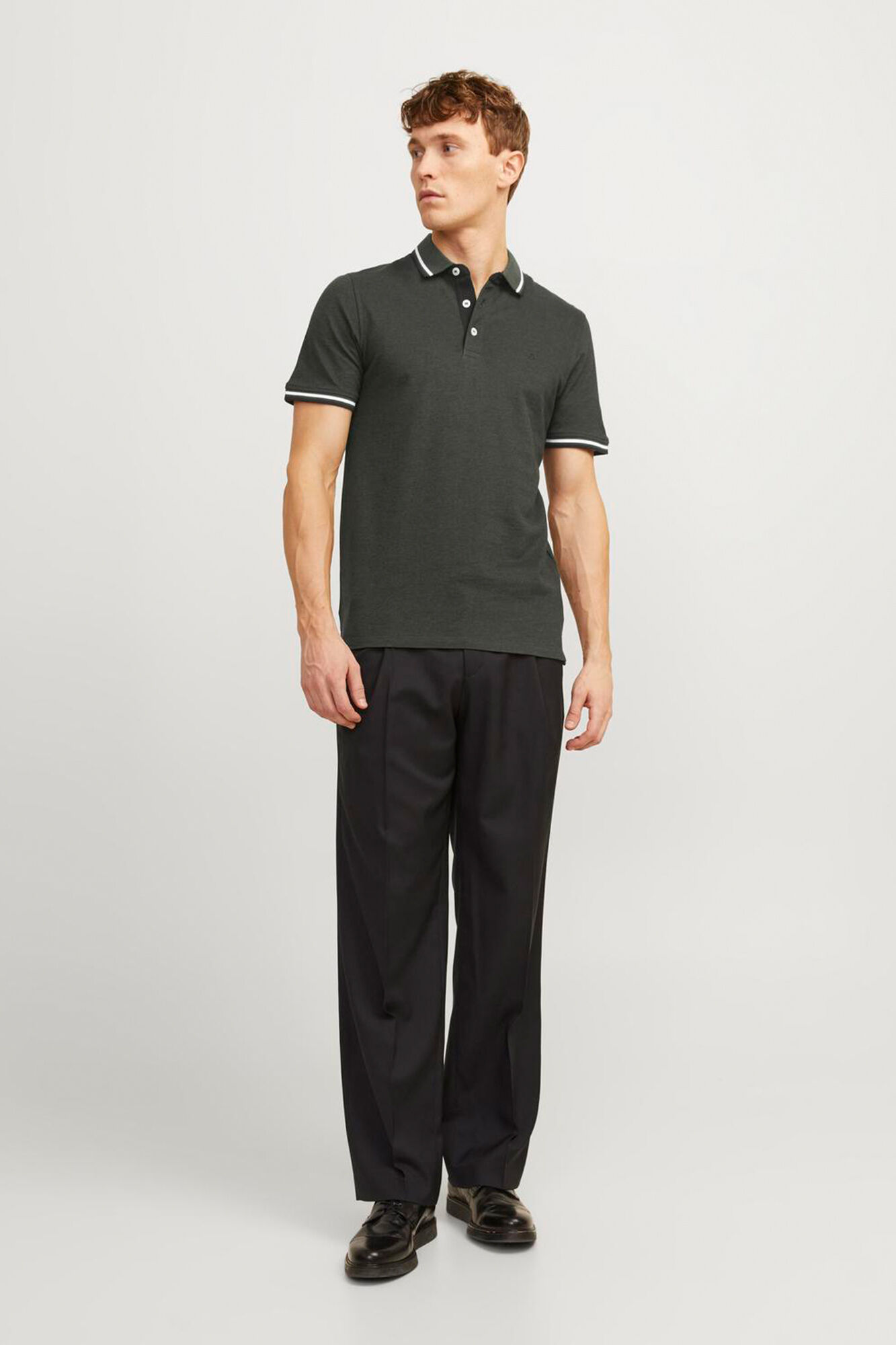 Jack & Jones Polo slim fit verde