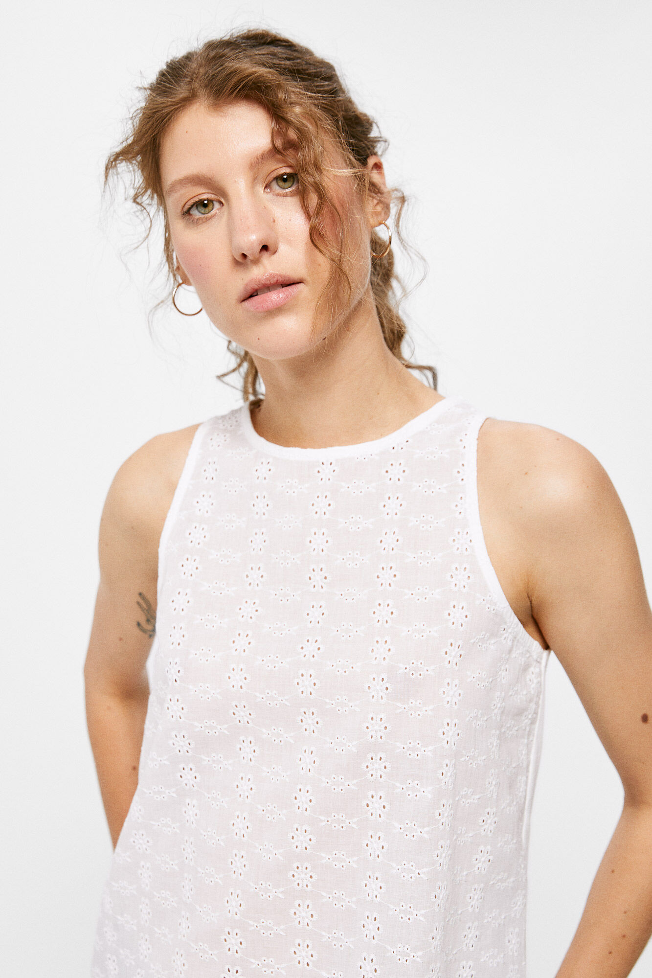 Blusa deals bordado suizo
