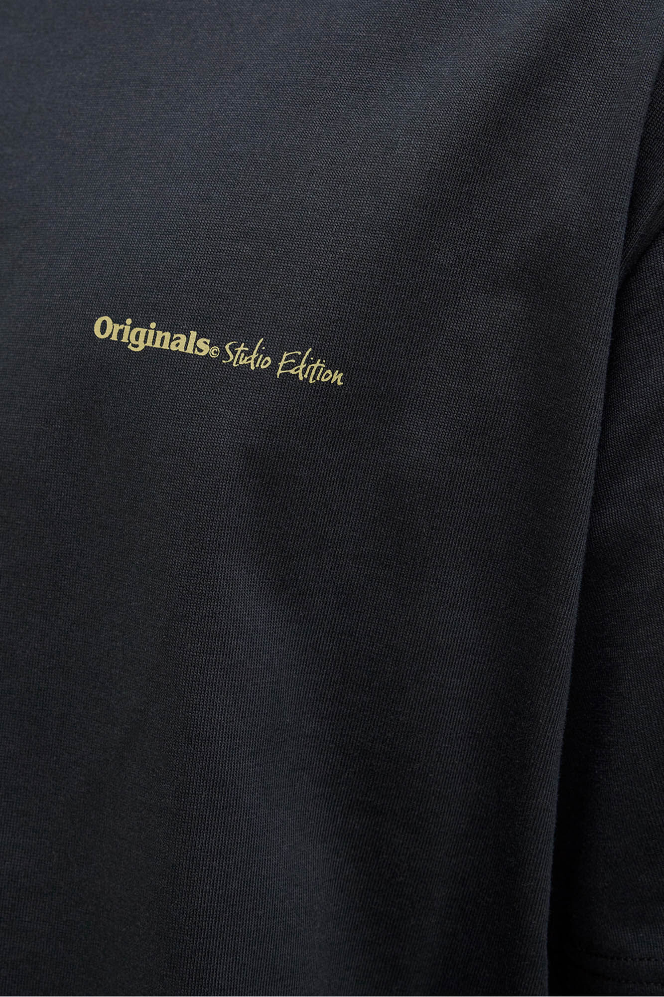 Jack & Jones Camiseta back print negro