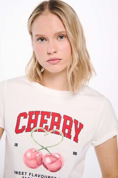 Springfield Playera gráfica frutas estampado