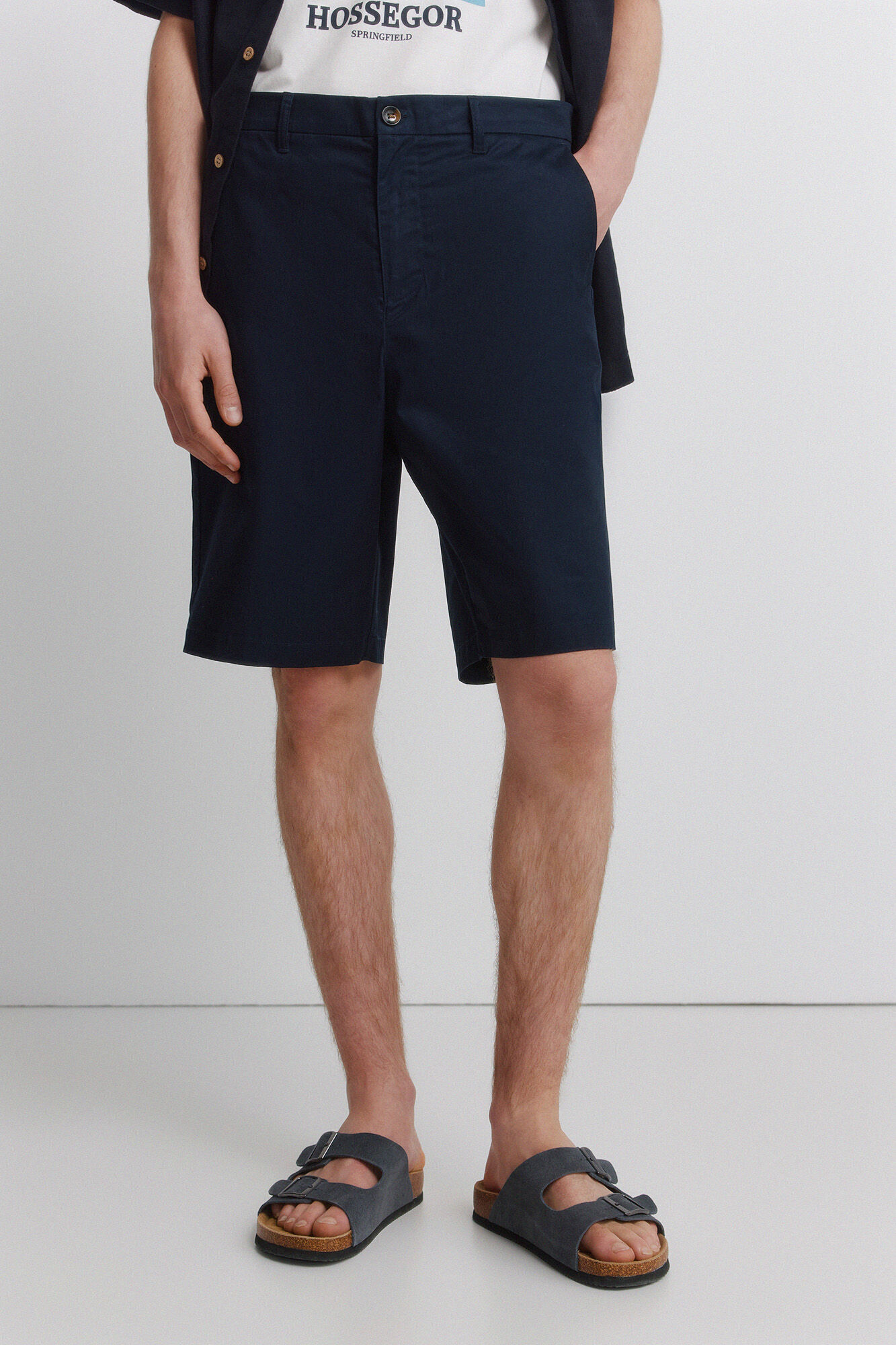 Springfield Bermudas de algod&oacute;n relaxed fit