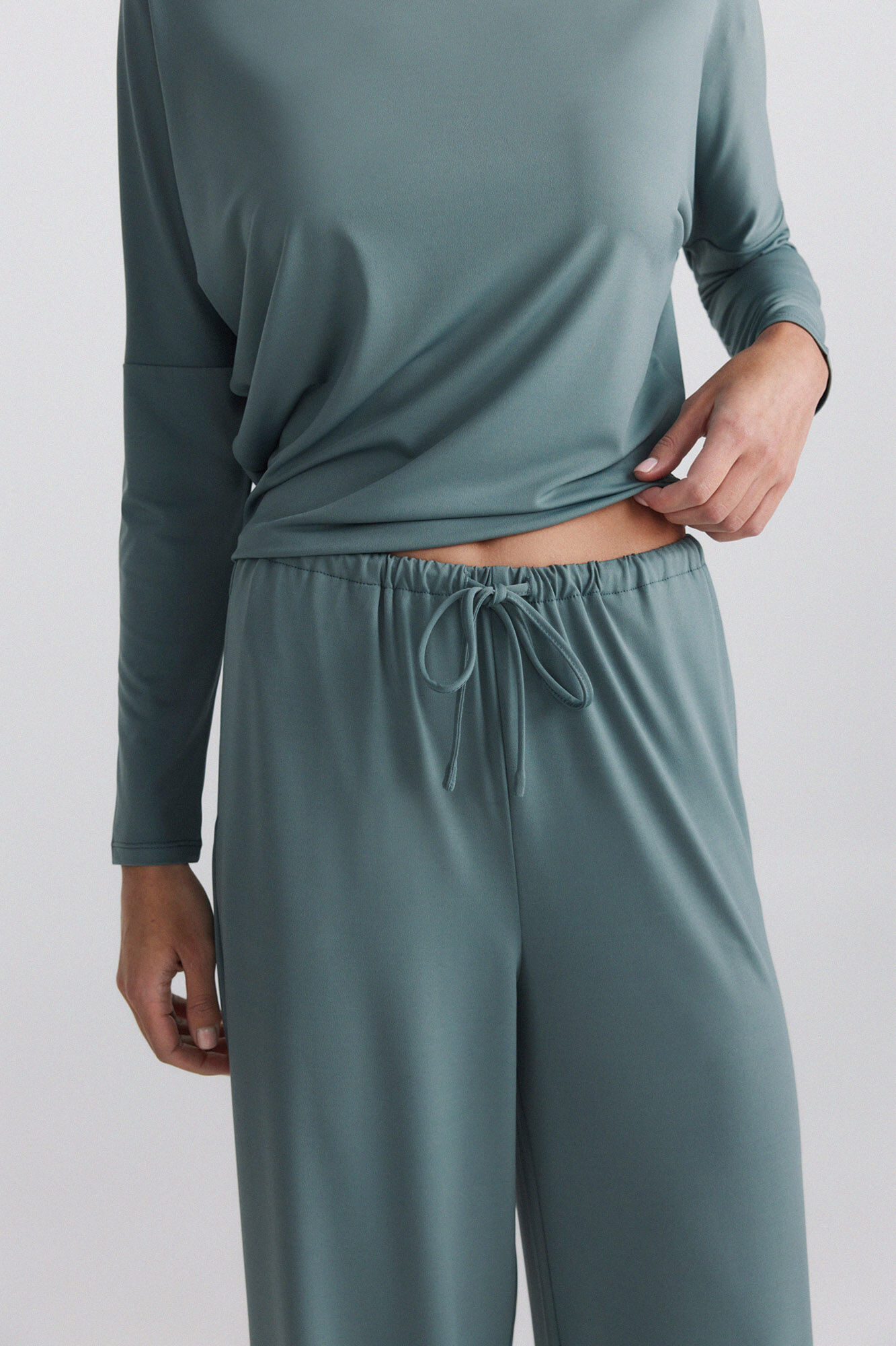 Springfield Pantal&oacute;n fluido de viscosa