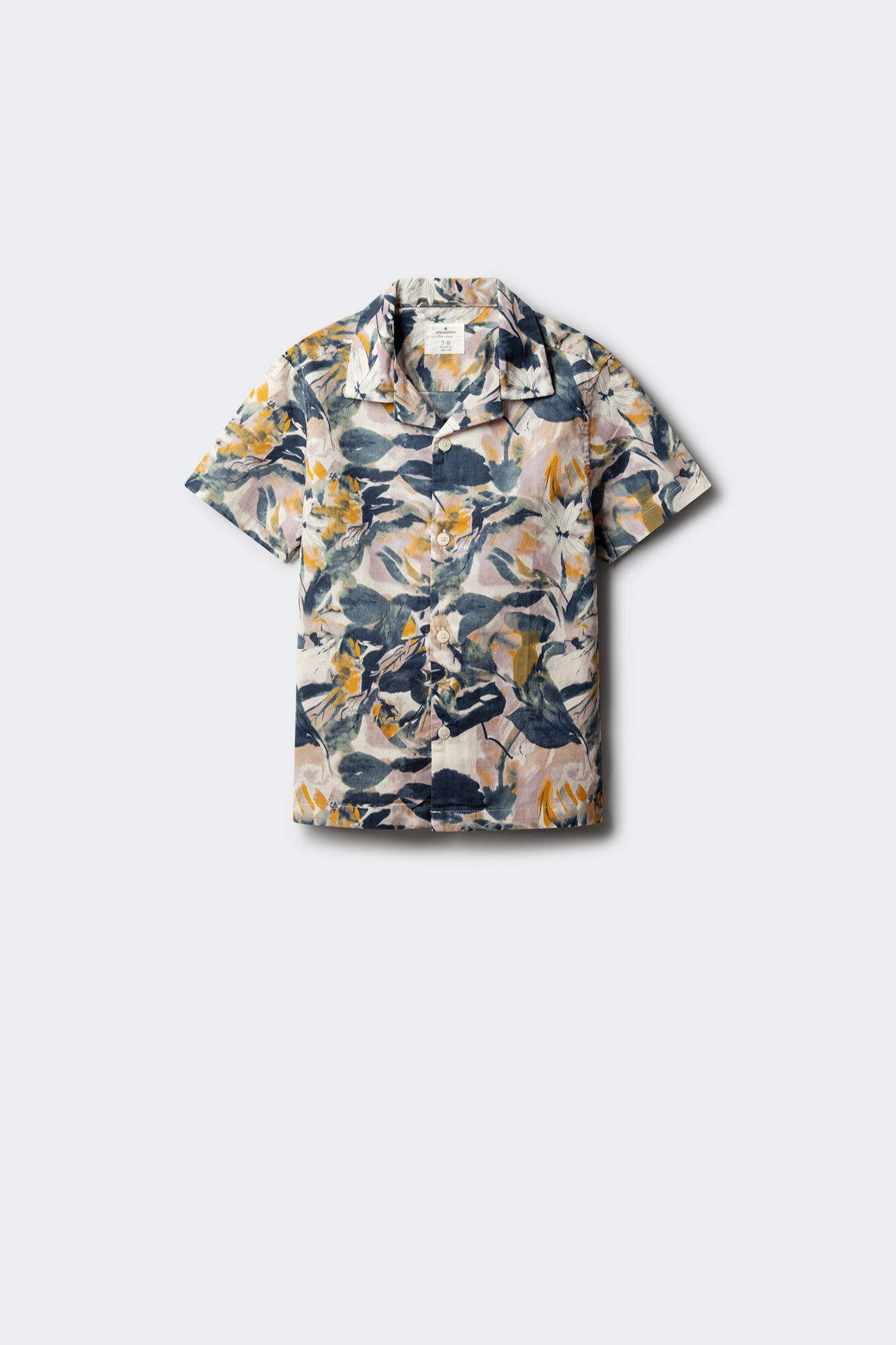 Springfield Kids Camisa de flores para ni&ntilde;o estampado