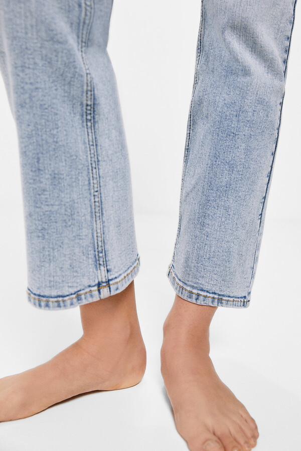 Springfield Kick Flare Jeans Donna – Jeans A Zampa Moderni, Vestibilità Comoda E Morbida Per Un Look Casual E Di Tendenza