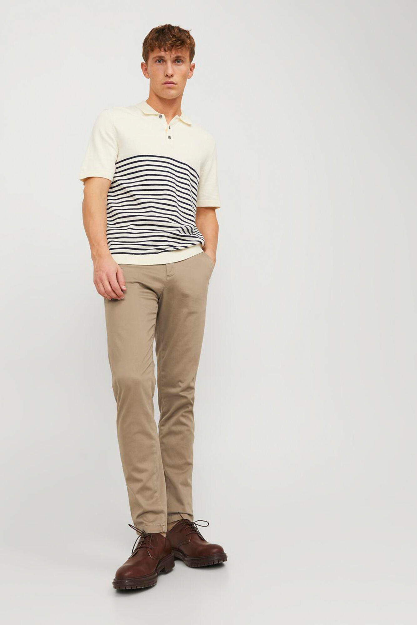 Jack & Jones Chinos slim fit beige