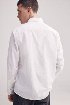 Springfield Camisa seersucker natural