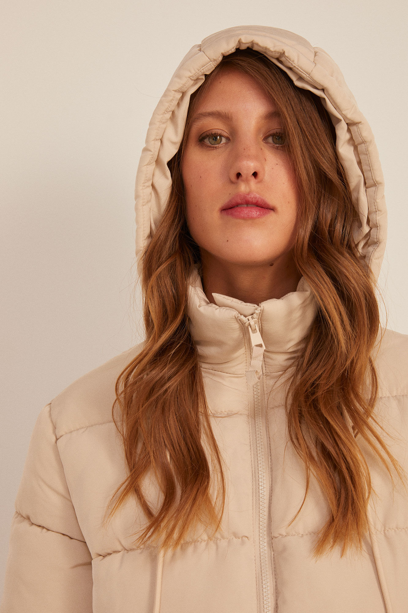 Springfield Chamarra Acolchada Poli&eacute;ster Reciclado caf&eacute;