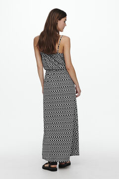 Springfield Vestido largo tirantes negro