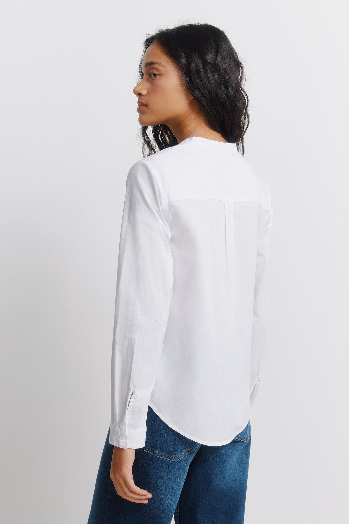 Springfield Camisa rom&aacute;ntica encaje natural