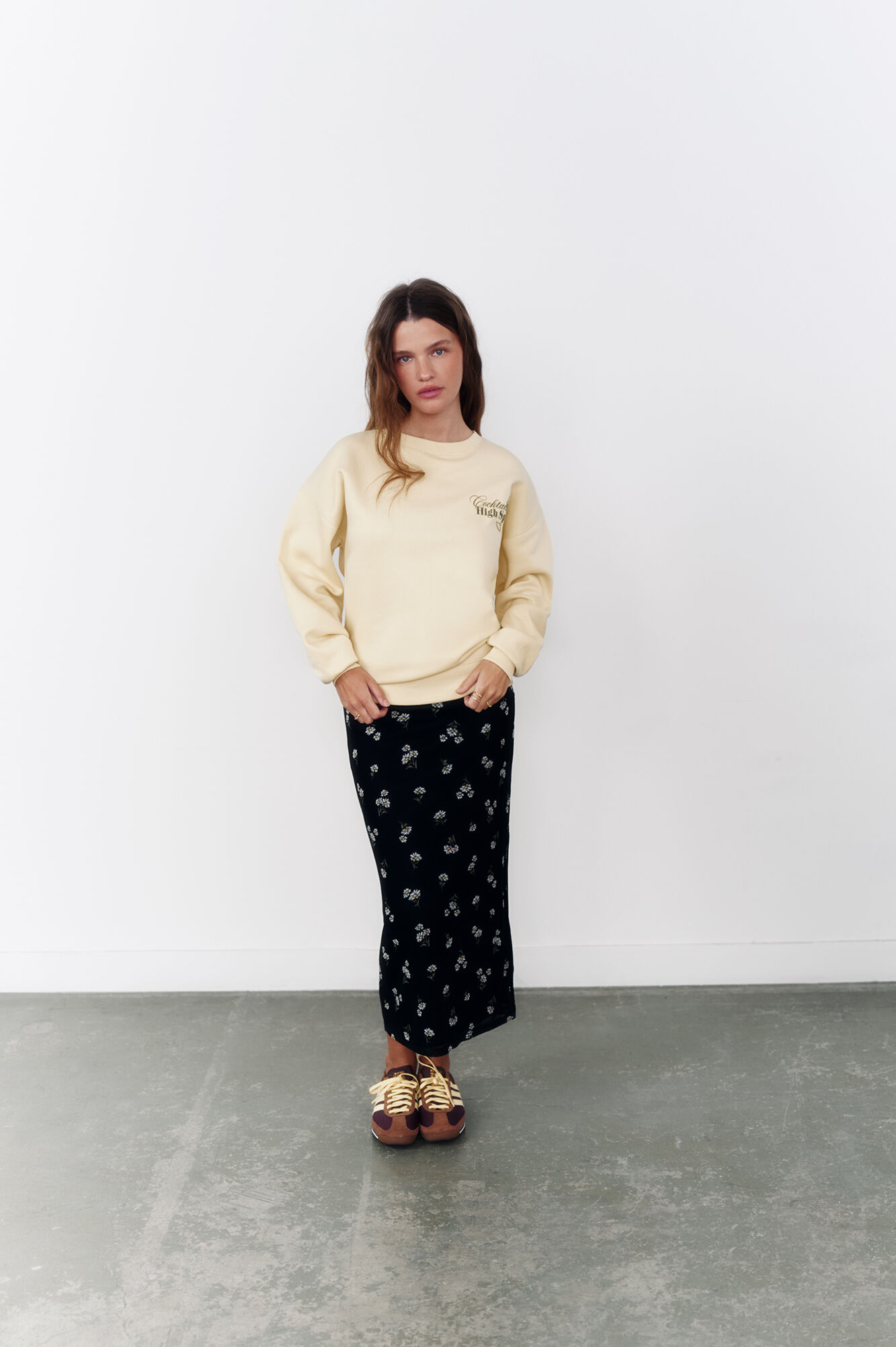 High Spirits Sudadera "Spritz" amarillo