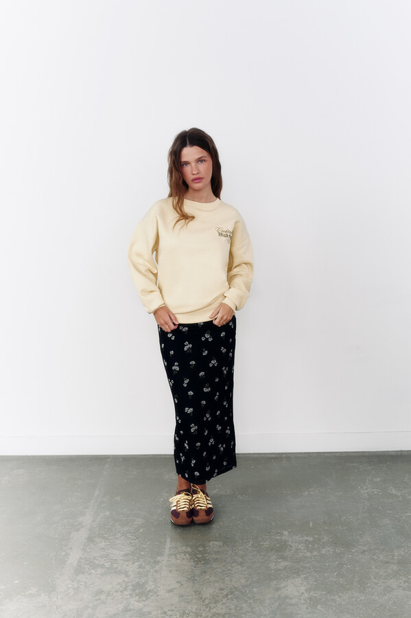 High Spirits Sudadera "Spritz" amarillo