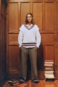 Springfield Chaleco contraste canalé