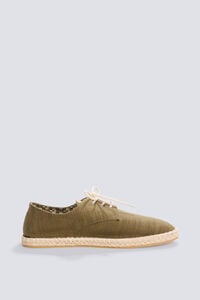 Springfield Alpargata r&uacute;stica con cordones