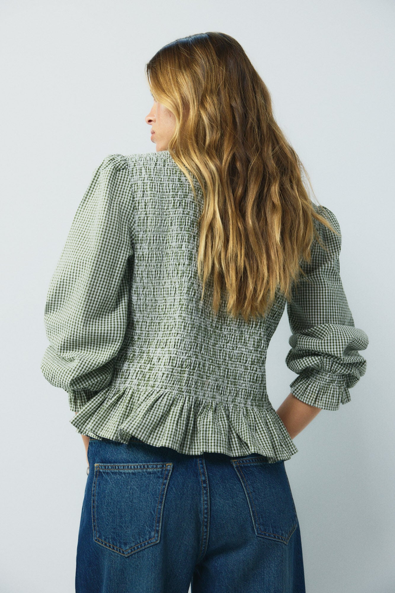 High Spirits Blusa Garden kaki