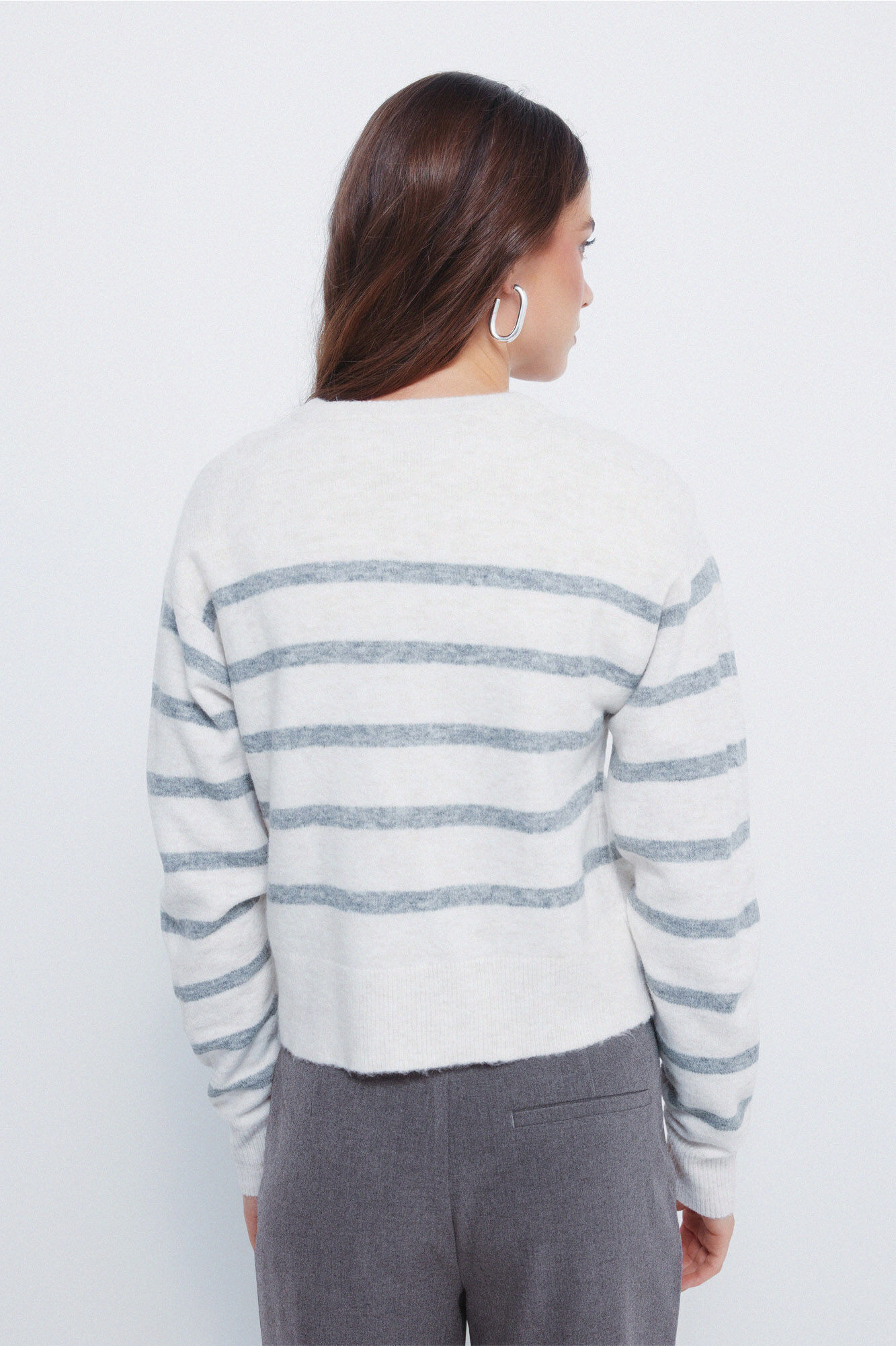 Springfield C&aacute;rdigan botones cuello redondo beige