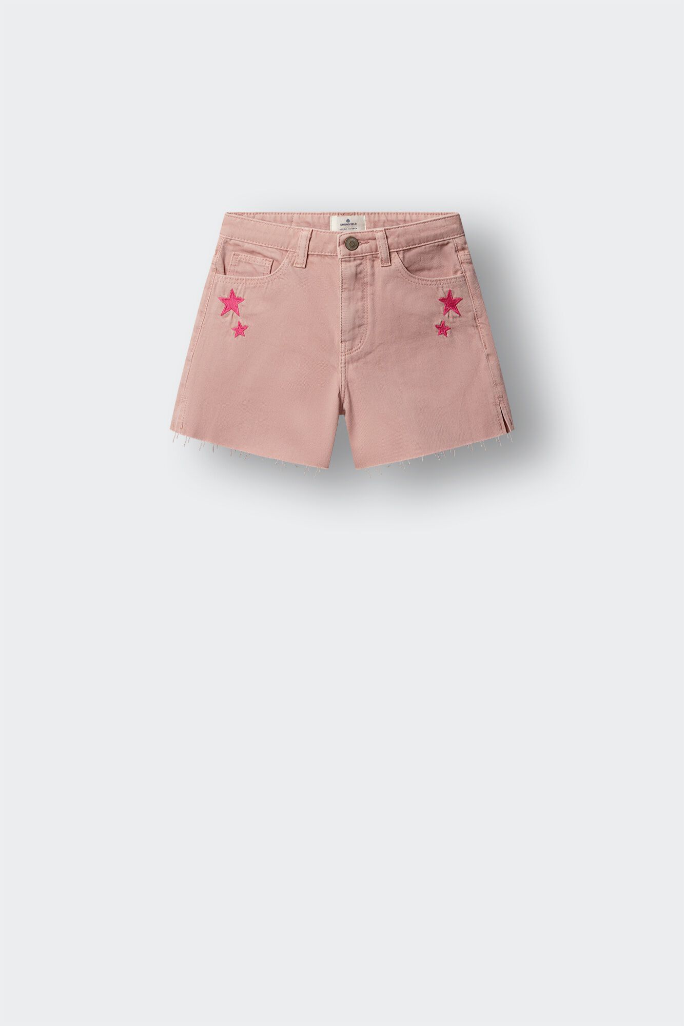 Springfield Kids Short de sarga b&aacute;sico para ni&ntilde;a