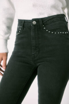 Springfield Jeans Flare 0018 negro