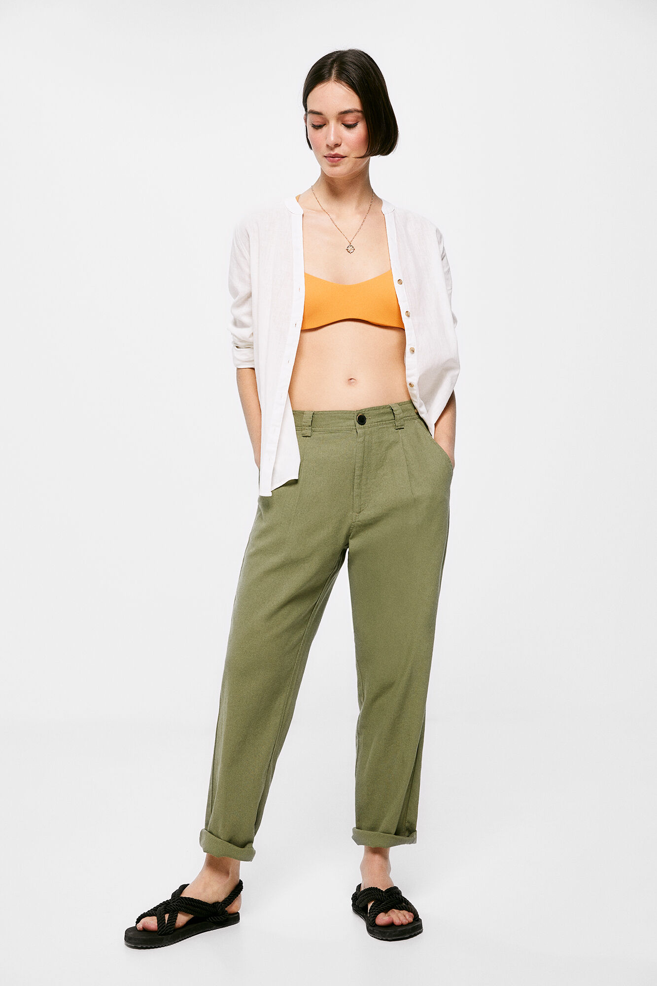 Pantalones de lino on sale mujer chile