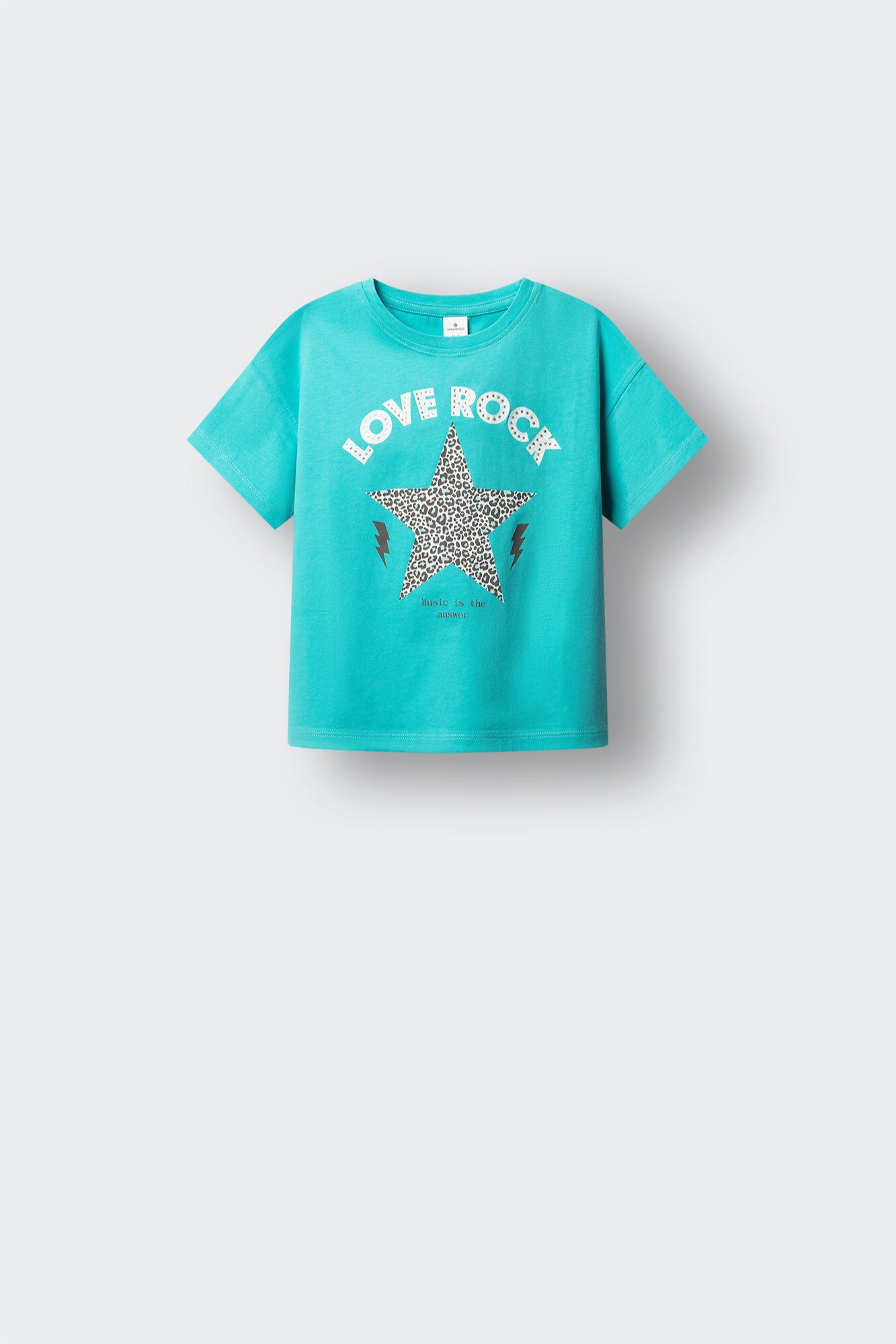 Springfield Kids Playera de manga corta love rock ni&ntilde;a