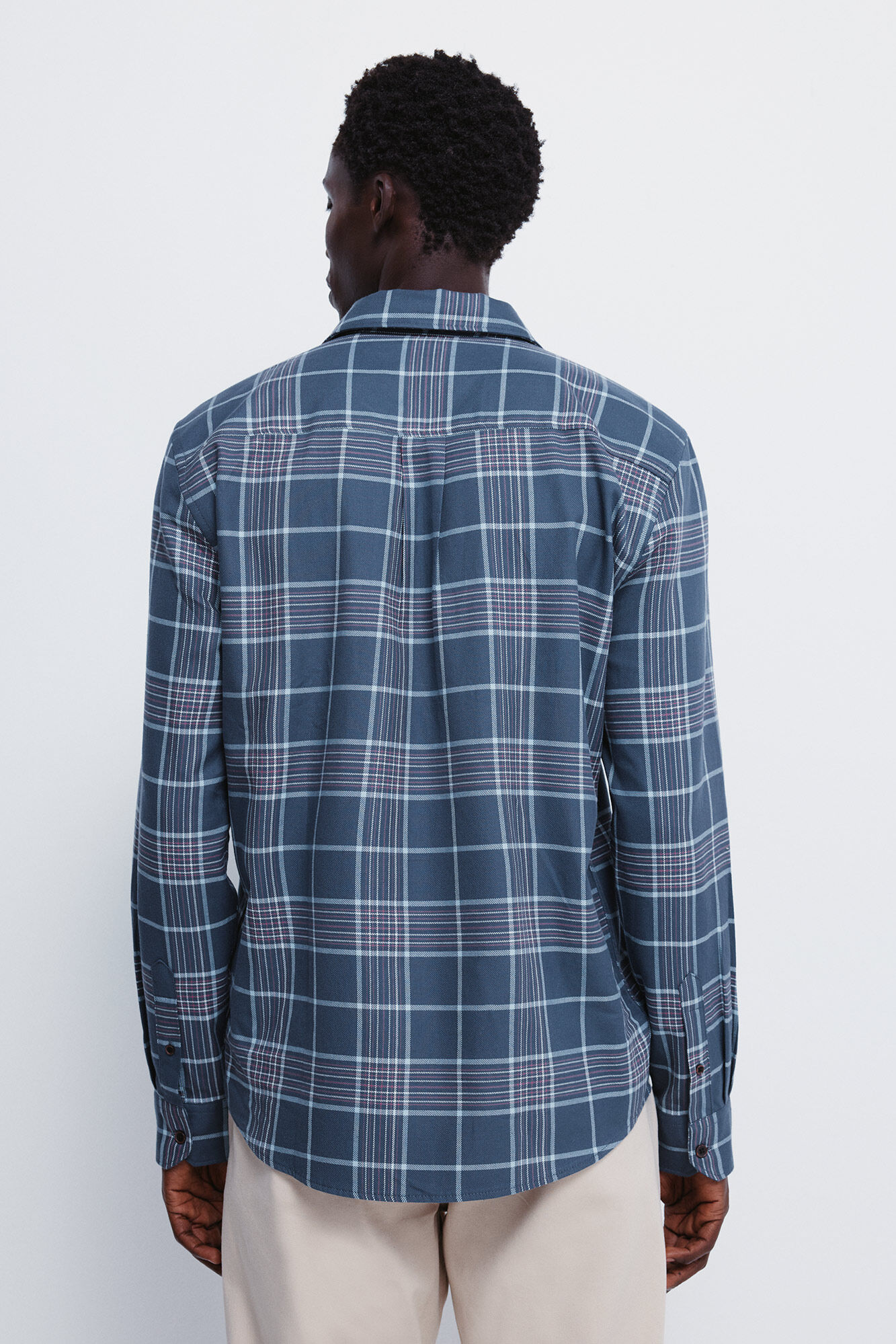Springfield Camisa a camisa azul
