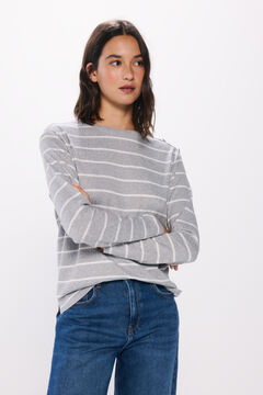 Springfield Playera botones hombro gris