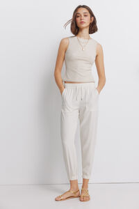 Springfield Pantal&oacute;n jogger con el&aacute;stico