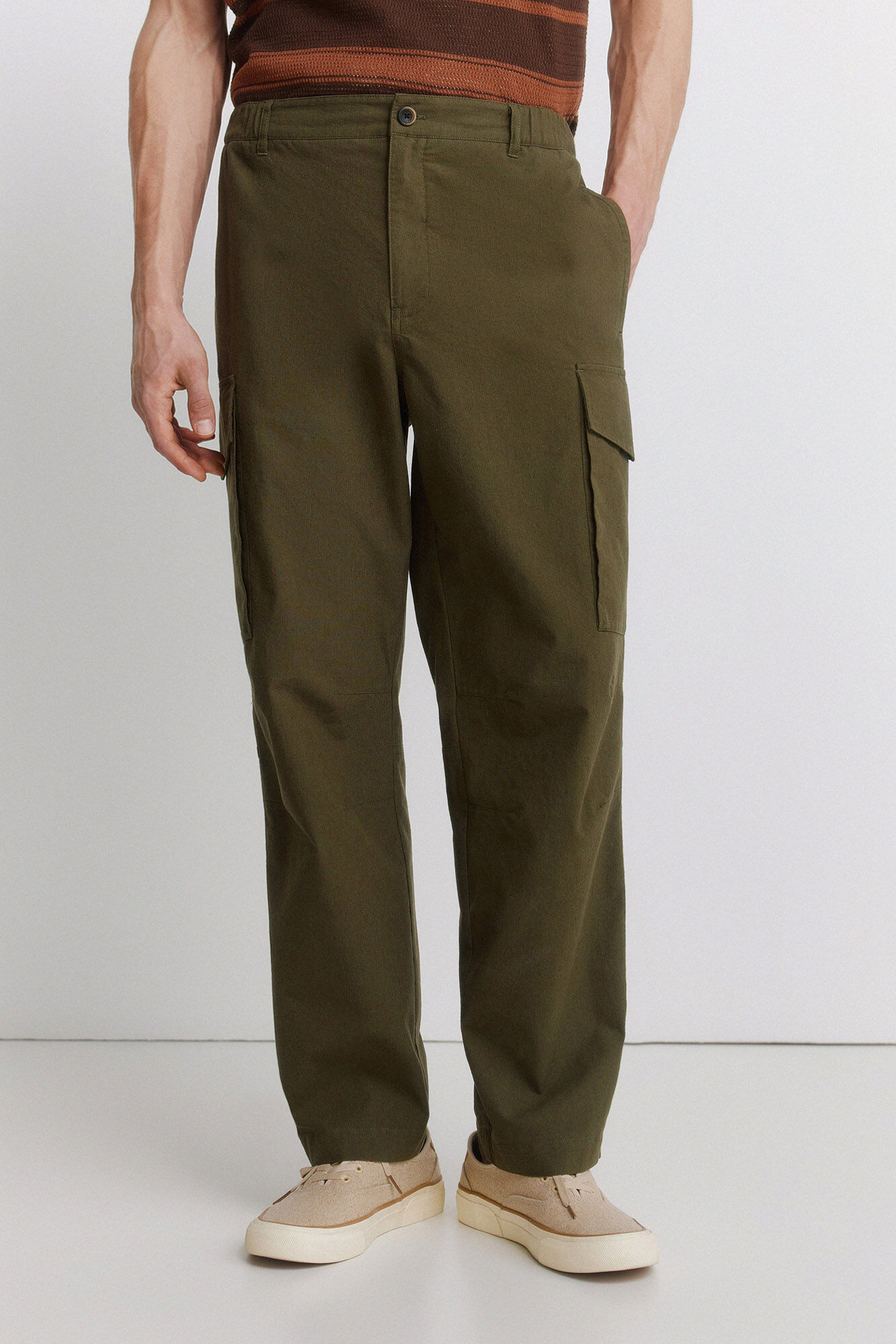 Springfield Pantal&oacute;n cargo de corte recto