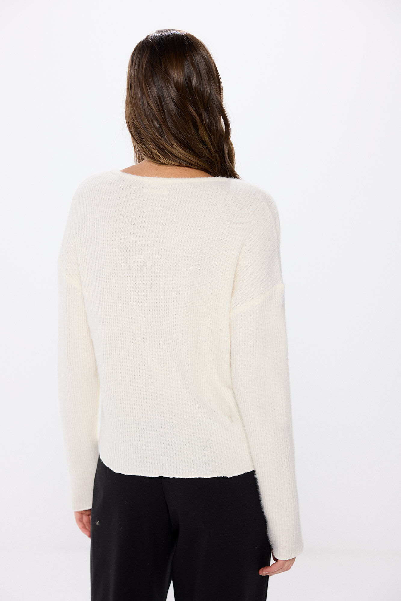 Springfield C&aacute;rdigan escote pico beige