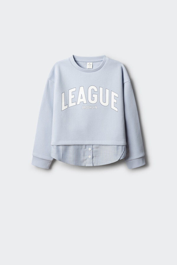 Springfield Kids Sudadera League niña azul