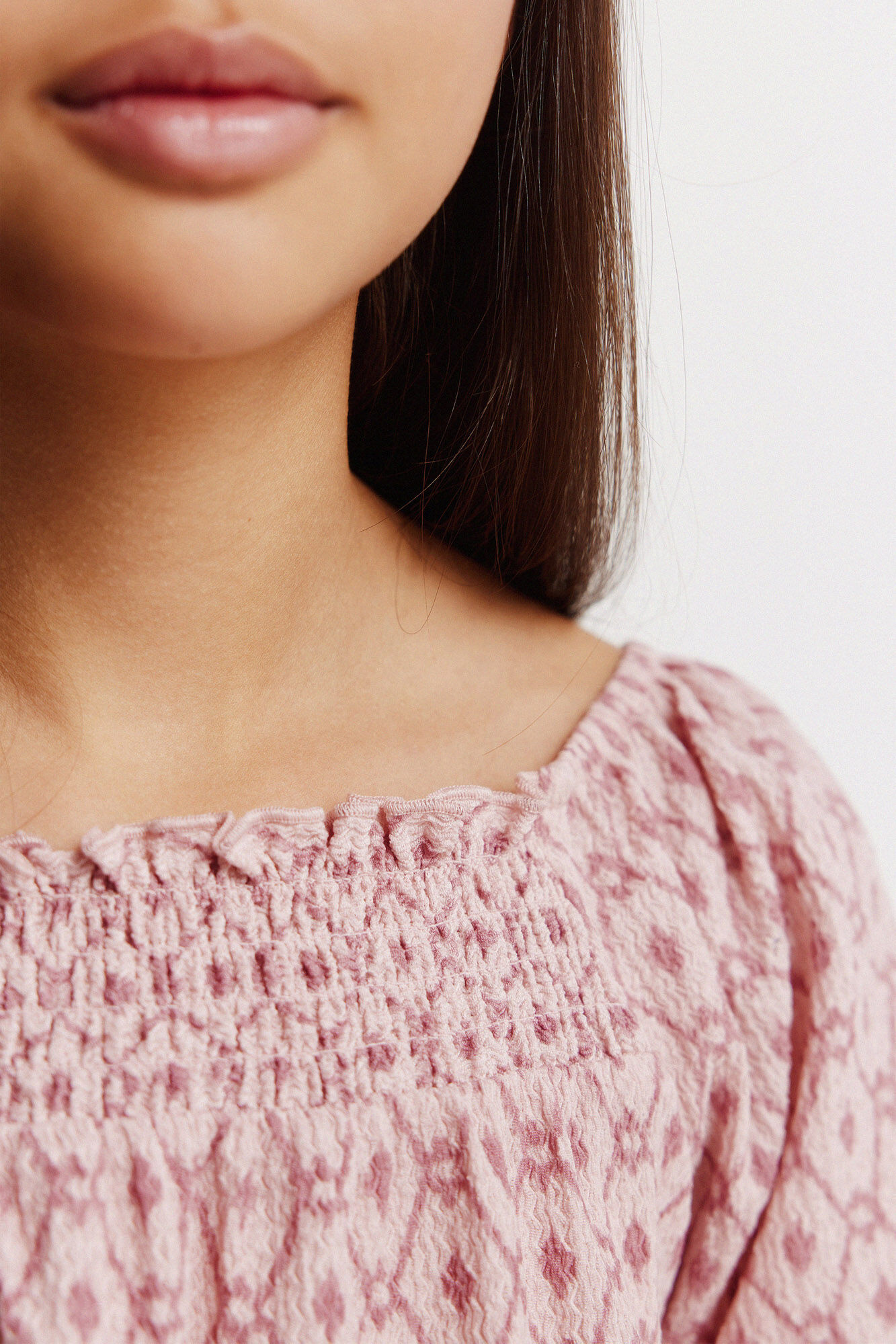 Springfield Kids Blusa ikat para ni&ntilde;a morado/lila