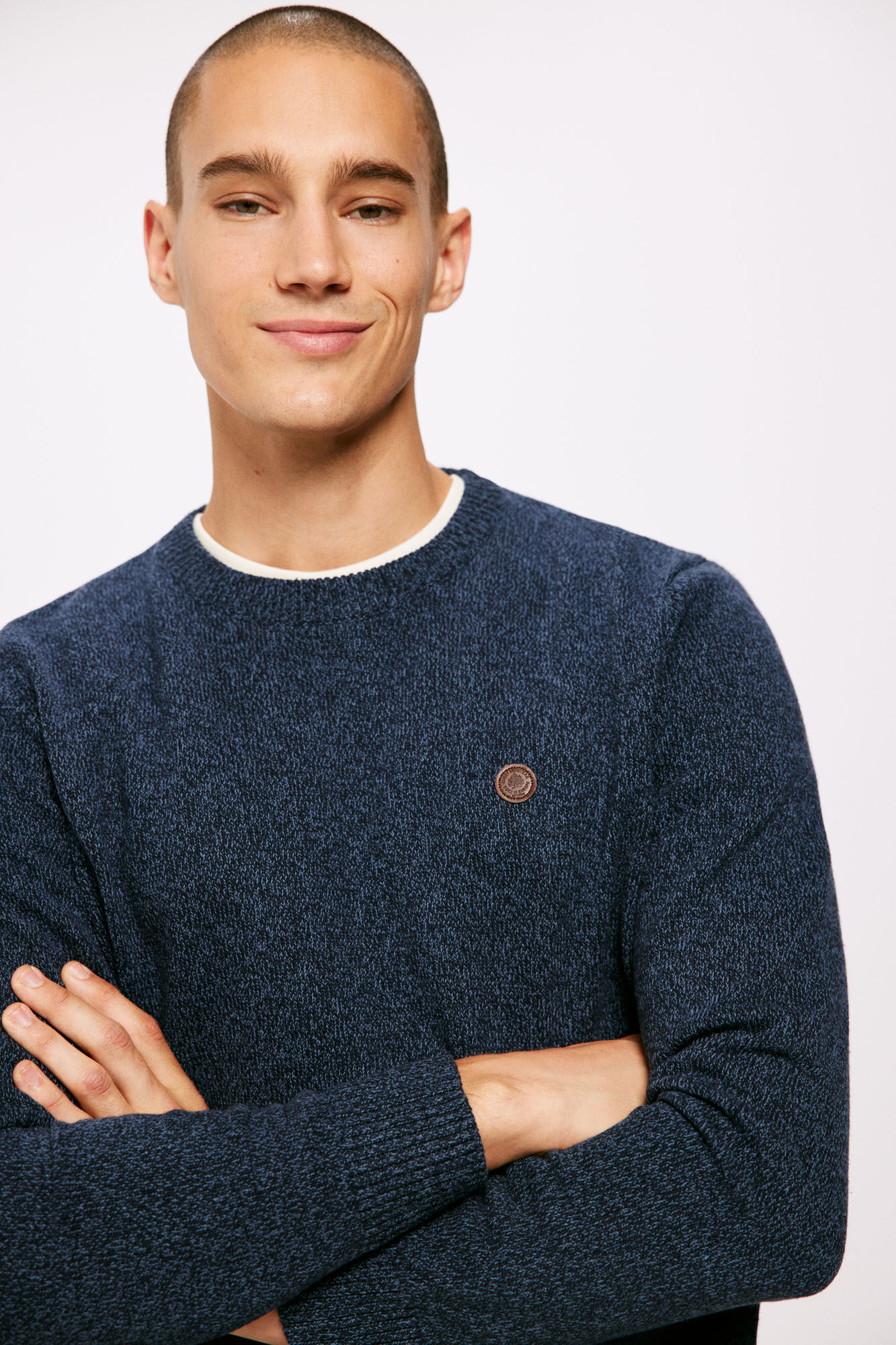 Springfield Su&eacute;ter rayas fantas&iacute;a marino