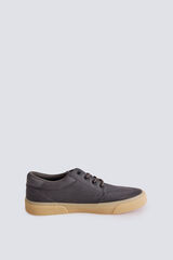 Springfield Tenis ic&oacute;nico efecto piel gris