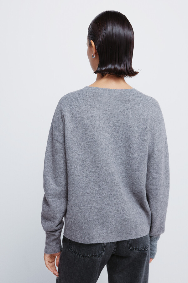 Springfield Jersey de cristal de fantasía gris