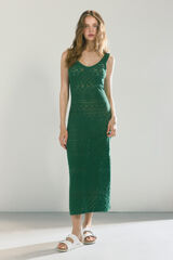 High Spirits Vestido Gaia verde