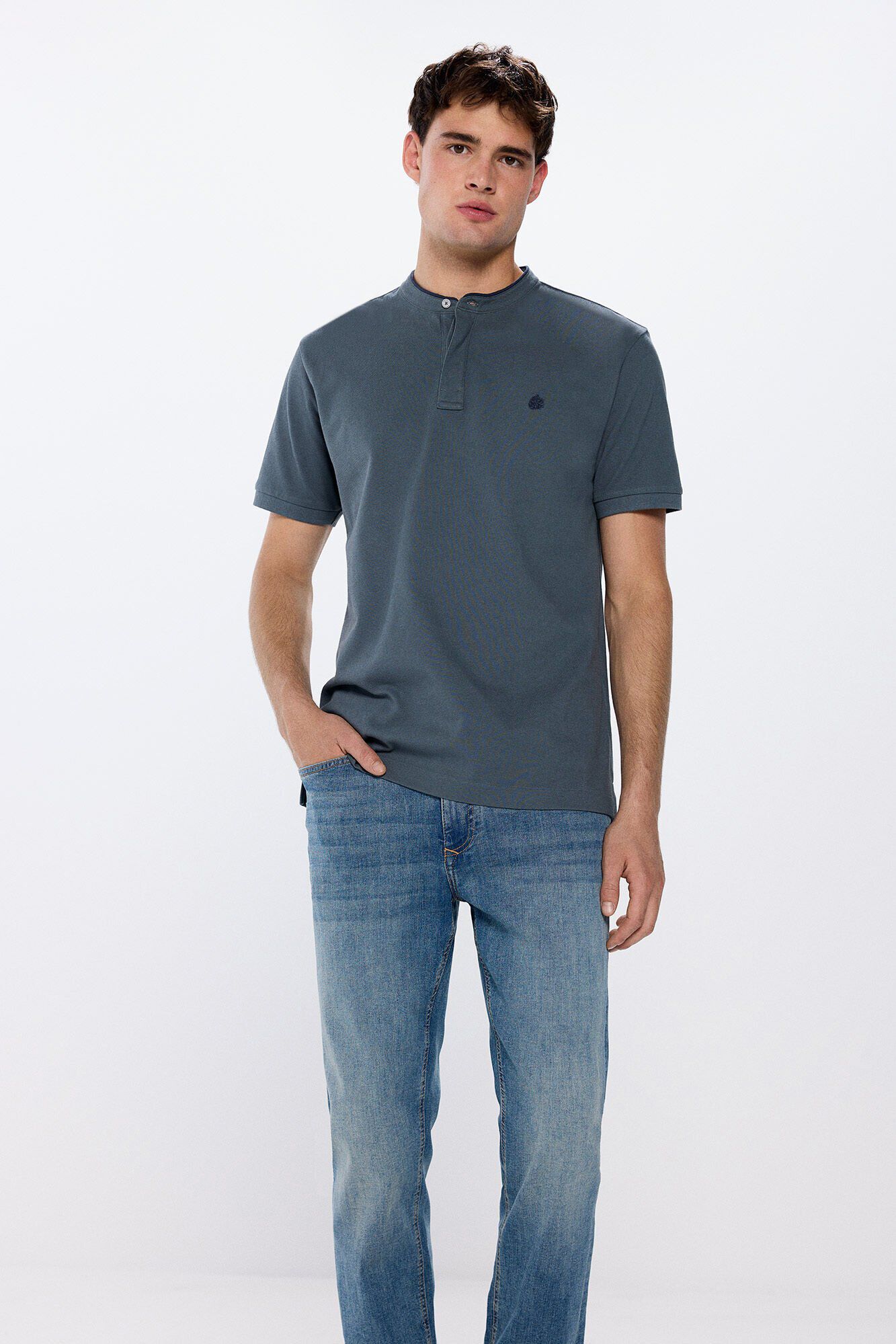 Springfield Polo  piqu&eacute; cuello mao regular fit
