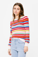 Springfield Suéter Estructura Links rojo