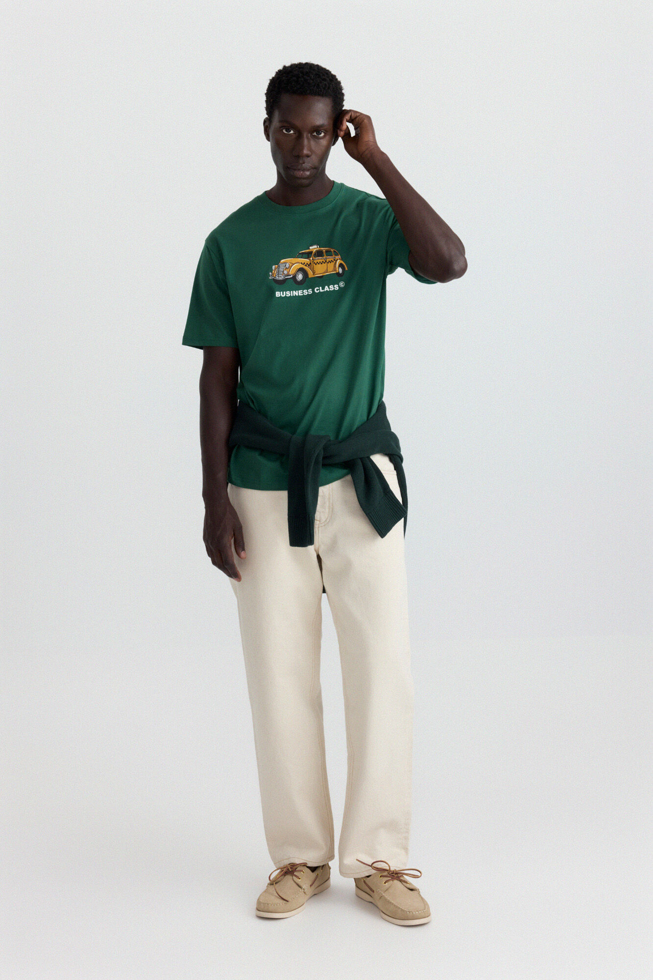 Springfield Playera business class verde