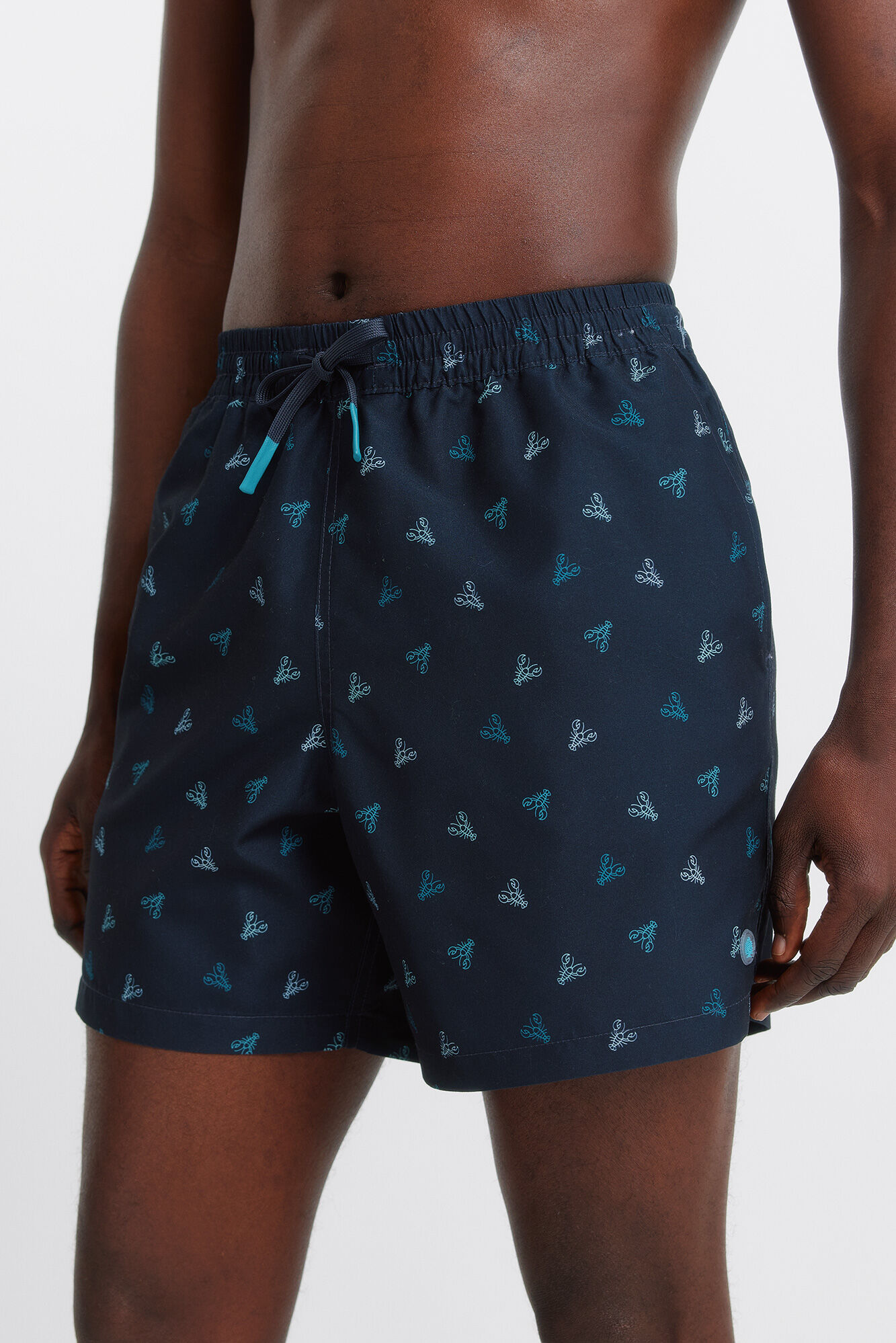Springfield Traje de ba&ntilde;o estampado de langostas