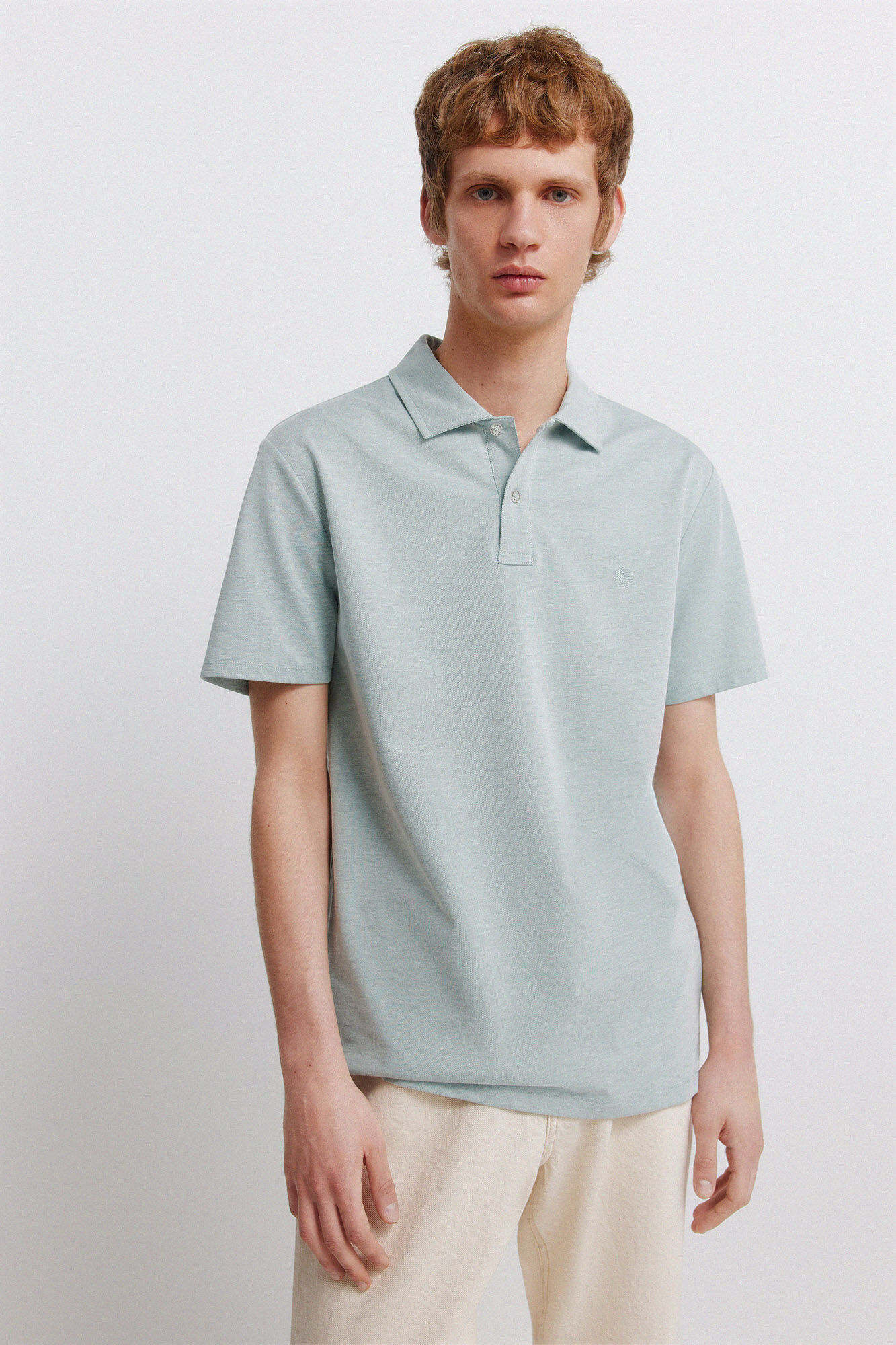 Springfield Polo liso slim fit