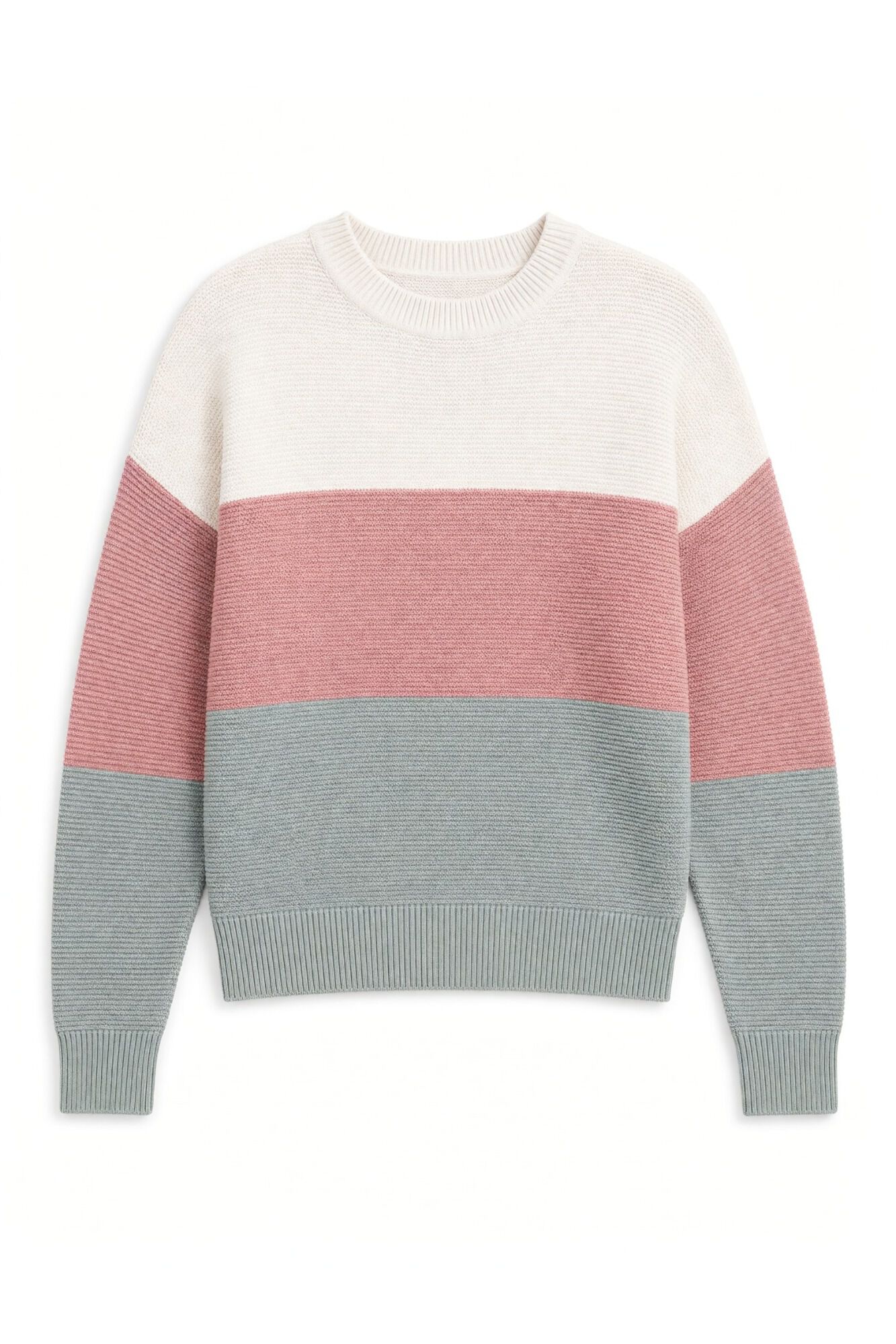 Springfield Su&eacute;ter de rayas multicolor rosa