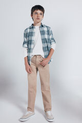 Springfield Kids Pantal&oacute;n 5 bolsillos slim fit ni&ntilde;o beige